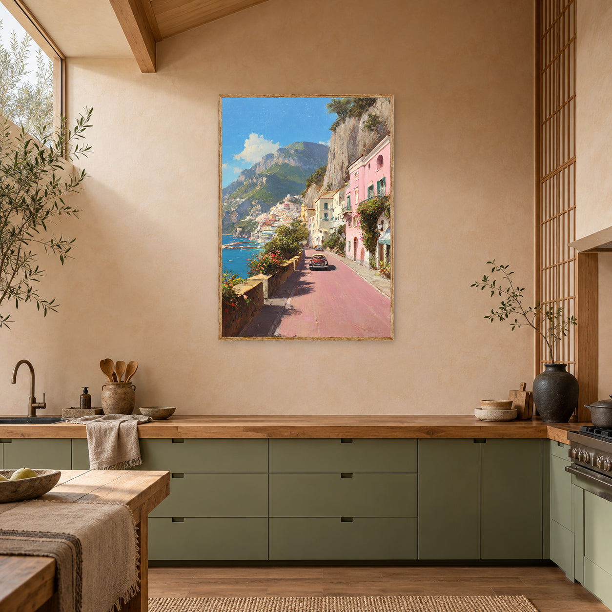 PINTURA 70 poster room mockup 4
