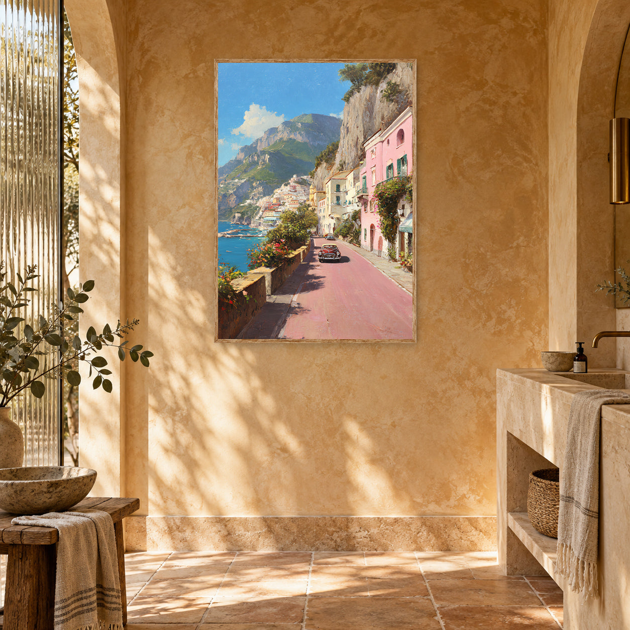 PINTURA 70 poster room mockup 5