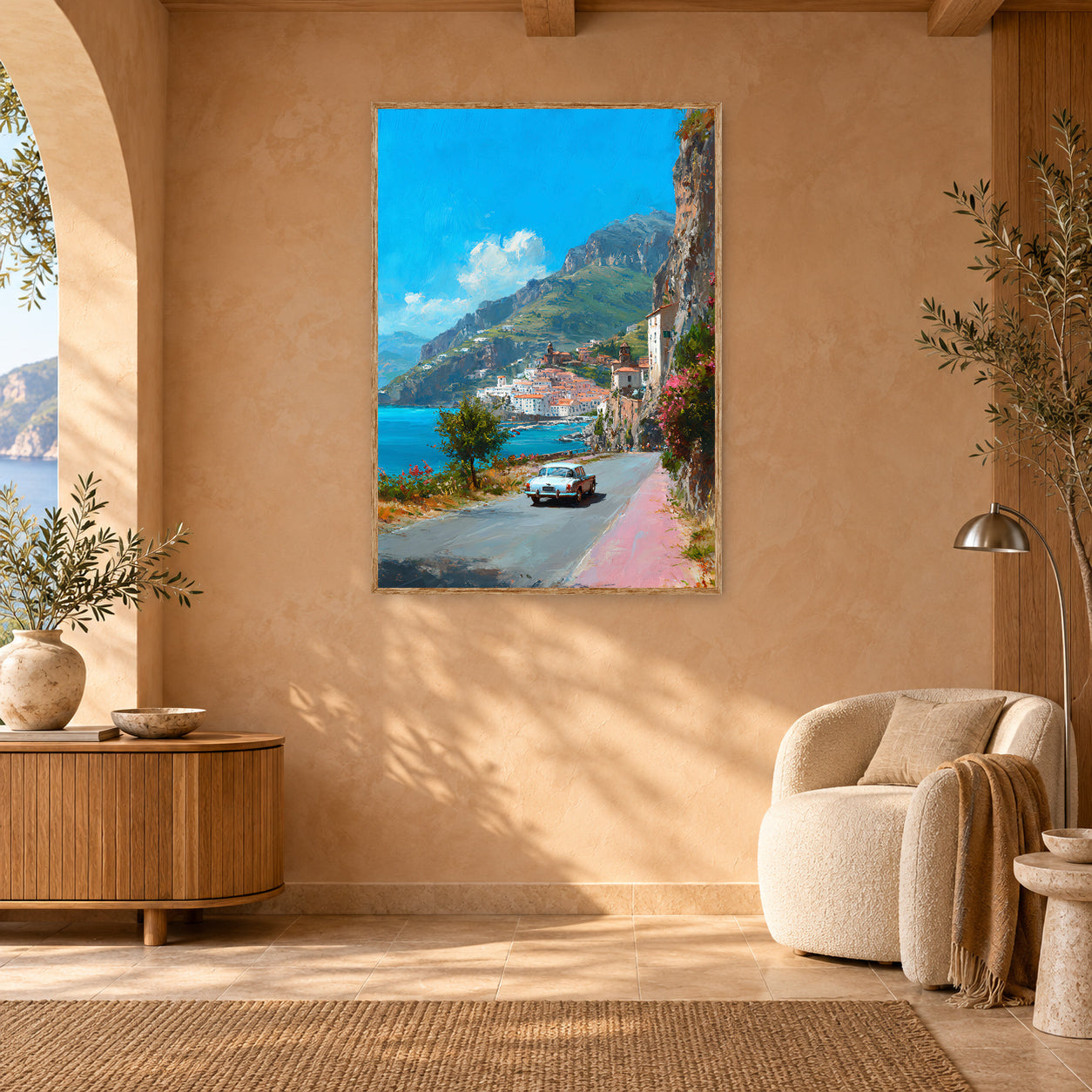 PINTURA 70 poster room mockup 5