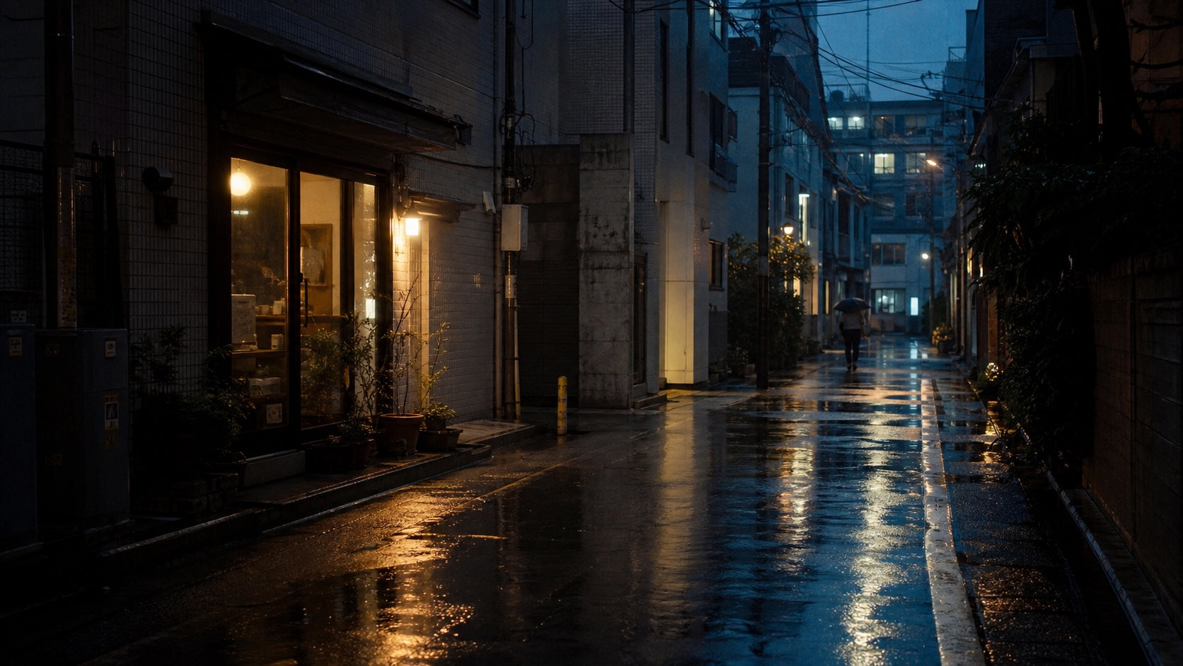 Rain After Five cinematic scene