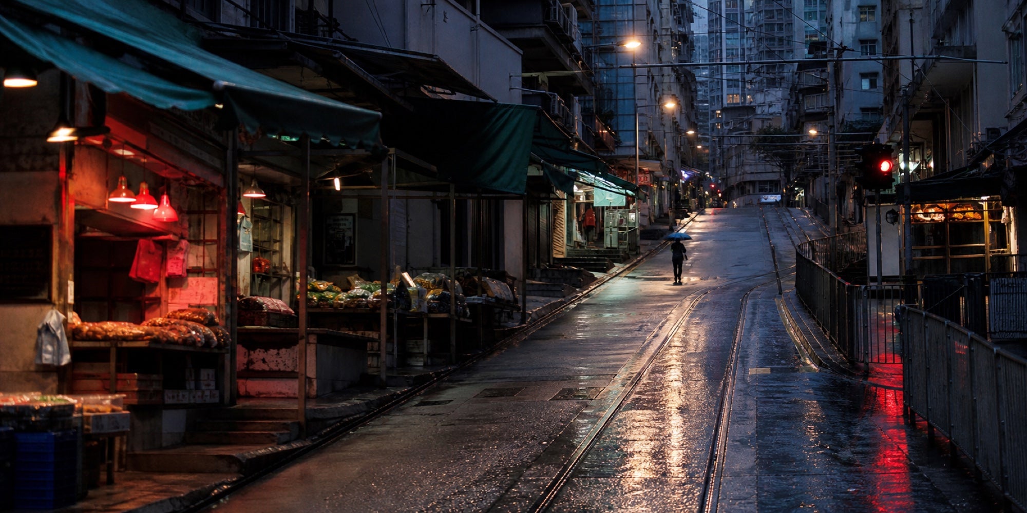 Rain After Five cinematic editorial